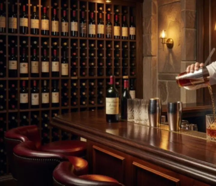 Cave à vins et cocktails